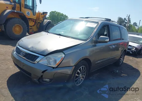 2012 Kia Sedona Ex z USA, uszkodzony, nr VIN KNDMH4C70C6447360